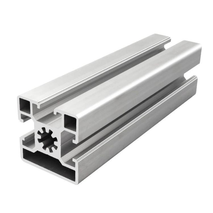 4545 Industrial Extruded Aluminum Profile Assembly Line Automation Equipment Frame 4545 One Side Sealing groove manufacture