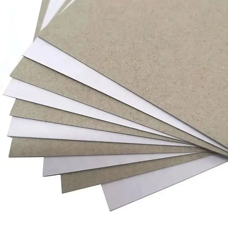 Class AAA Duplex Board Paper with Standard Thickness and Die Cut Neatly for Premium Packaging