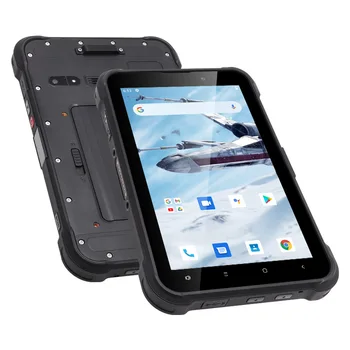 T85S 8000mAh Octa Core 4GB 64GB 8" Android Tablet PC 4G IP67 Waterproof Industrial Rugged Tablet with 2D Scanner NFC GPS
