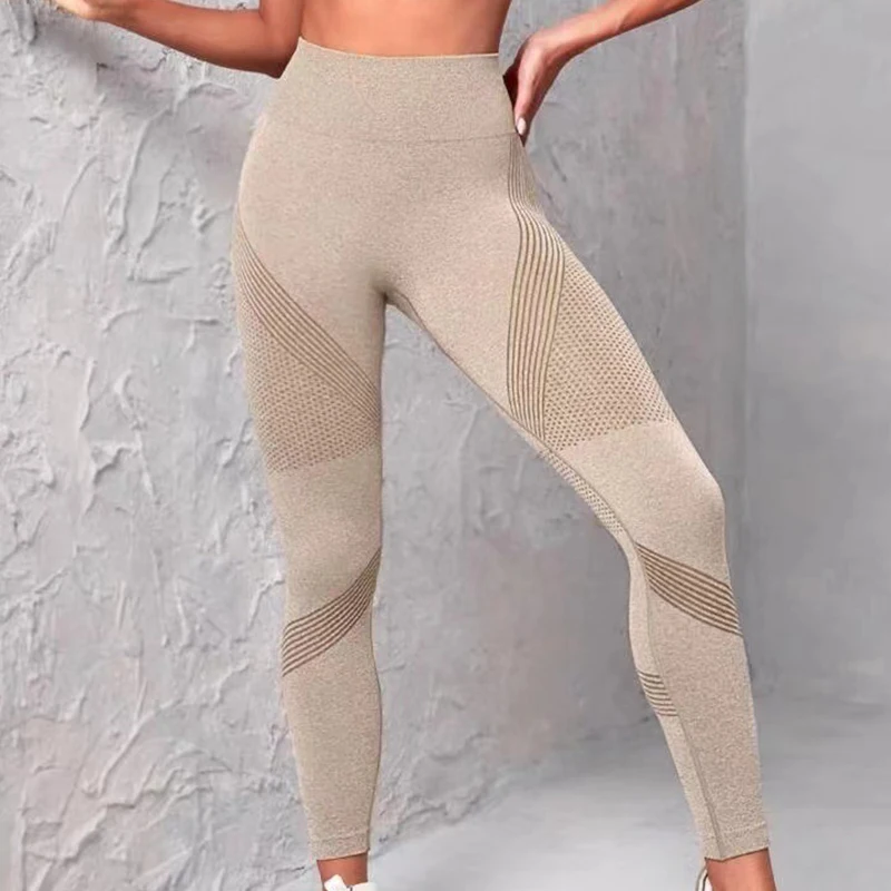 Wholesale Yoga Leggings Seamless Sportswear High Waist Yoga Pants Gym Clothing Fitness Wear Scrunch Butt Leggings For Women