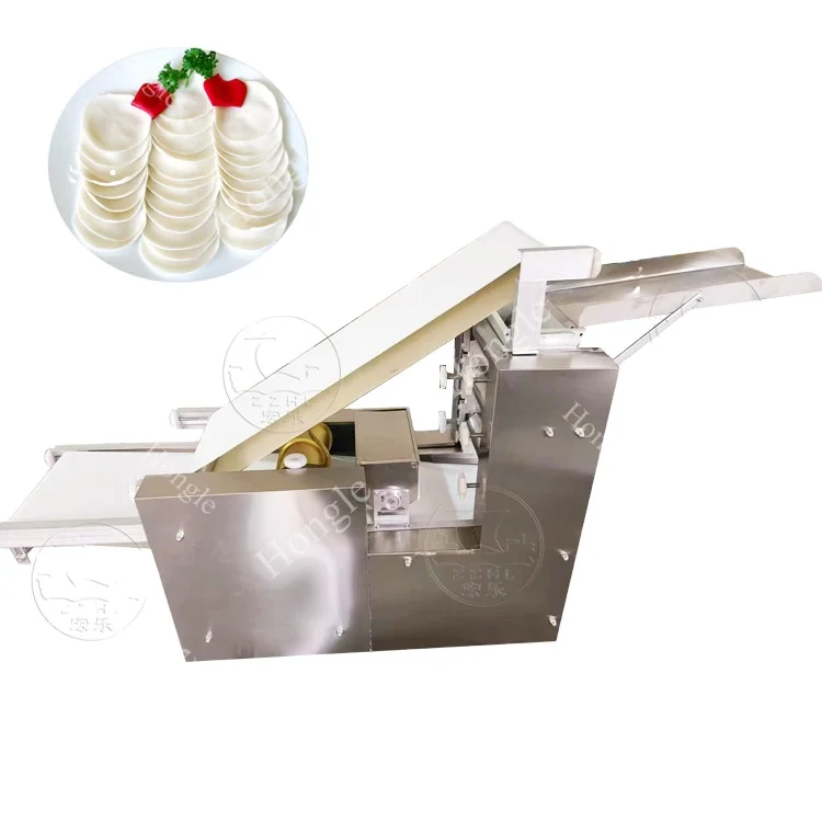 Commercial Automatic Momo Wotton Spring Roll Dumpling Skin Wrapper Machine supplier