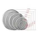 Pizza Free Sample Round Stainless Steel Pizza Screen Mesh Pizza Dishes