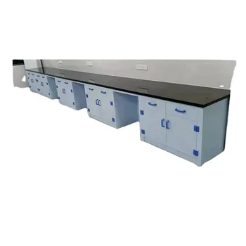 Laboratory test table Furniture workbench PP acid and alkali resistant workbench factory test workbench