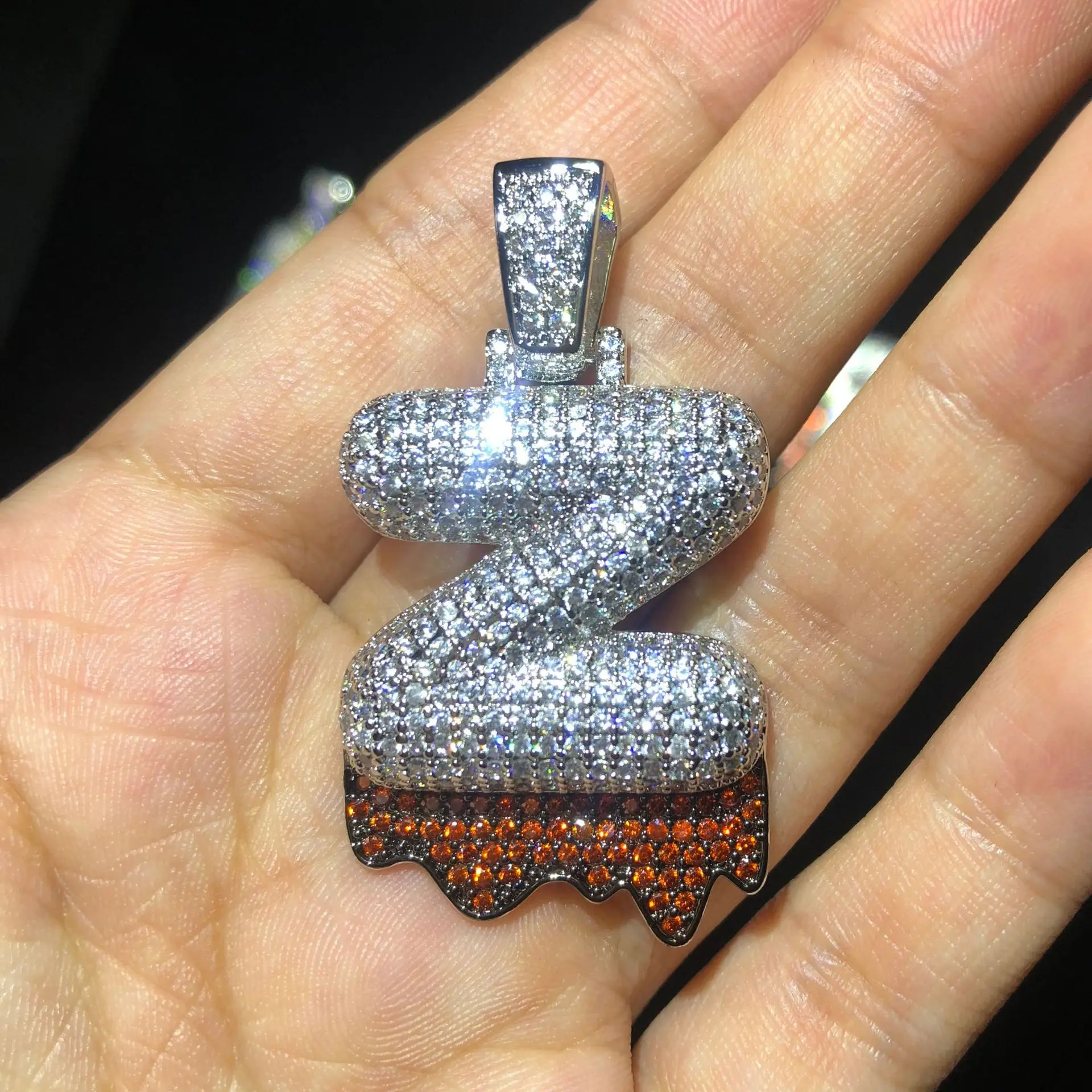 Custom Made Metal Initial Bubble 