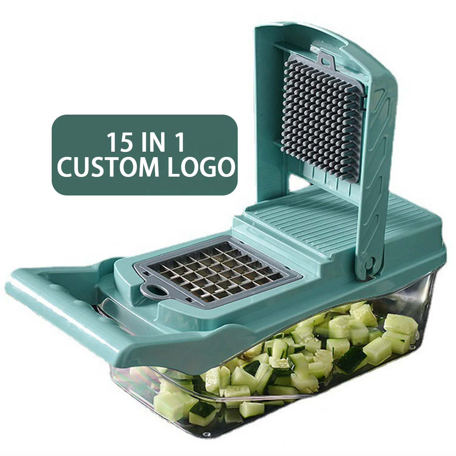 Kitchen Accessories Multifunctional Vegetable Cutter Manual 15 In 1 Slicer Online Plastic Fruit Potato Peeler Vegetable Chopper