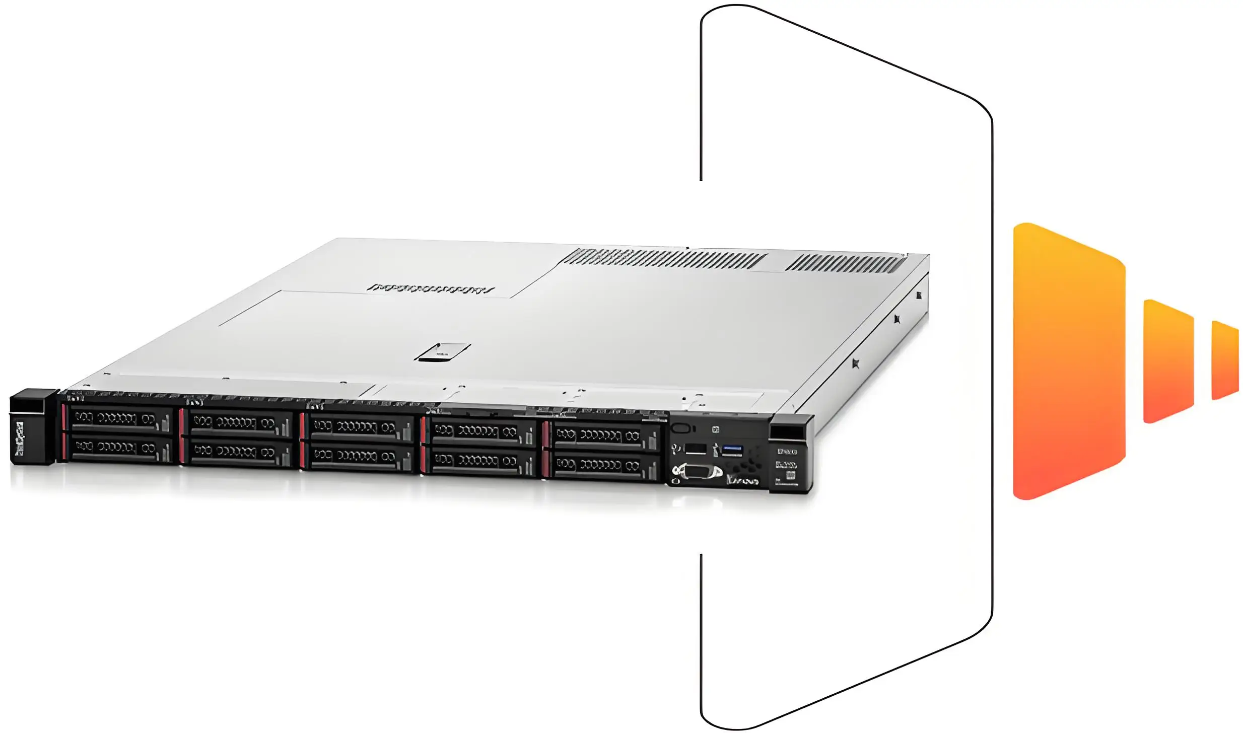 Original Wholesale Inventory/high-end Customized Le-novo ThinkSystem SR630 1U High-performance Server Rack Mounted Server SR630