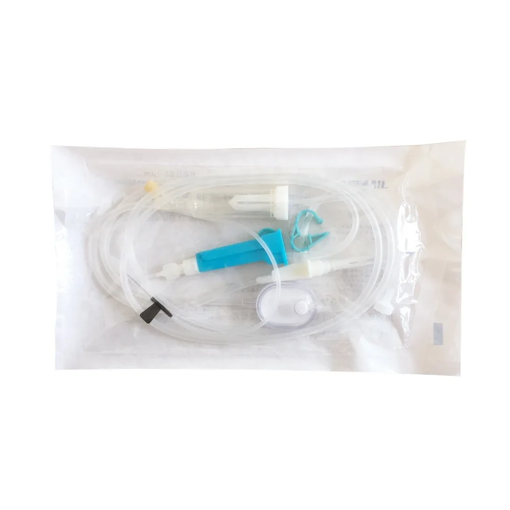 product disposable precision infusion set with filter and needle for single use-89