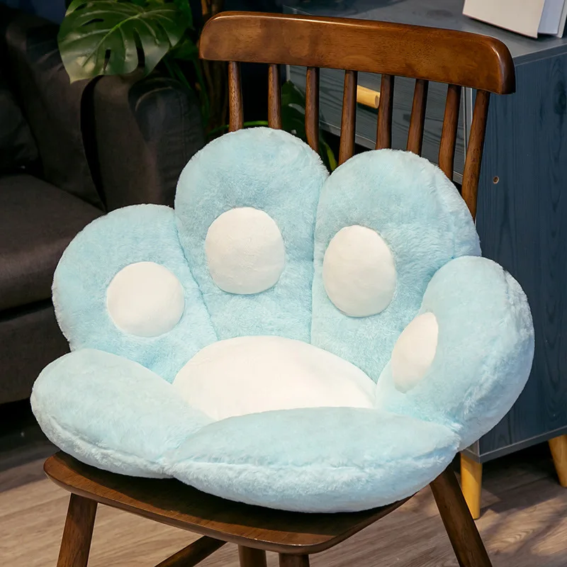 MB1 70*60CM Lazy Sofa Cute Cat Pillow Cushion Soft Plush Cushion Fabric Cat Plush Chair Seat Cat Paw Cushion