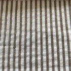 Stripes Silver Stripe Wholesale Yarn Dyed Stripes Fabric Cotton + Silver Metalic Yarn Stripe Fabric