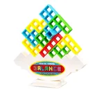 Stackable Russia Building Blocks Balance Game Toy Interactive Toys Gift Educational Toys For Kids Swing Building Blocks