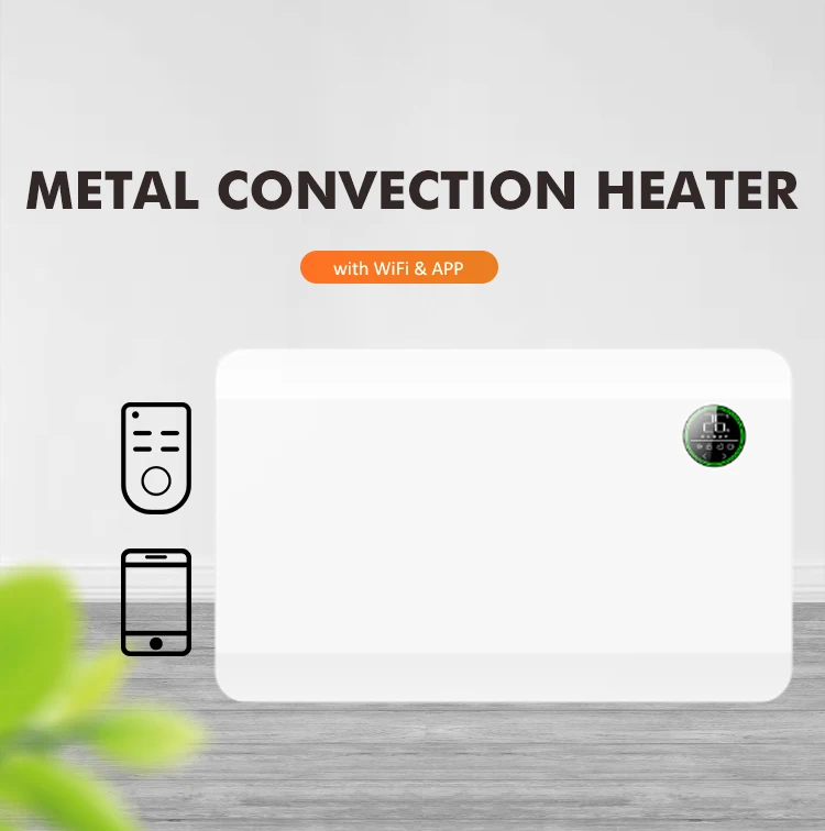 Electric Convector Panel, 2000W, Wall - detail 2