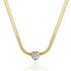 Silver Jewellery Custom Snake Shaped Herringbone Gold Plated Sterling SIlver 925 Necklace Jewellery