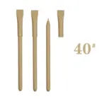 Pen Padding Silkscreen Printinglogo Paper Pen Wholesale 2021 Eco Friendly Pen Brown Custom Ball Pan/paper Pen