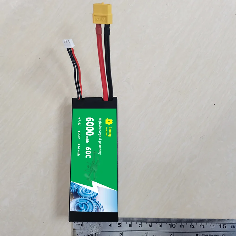 Small Batch Customization Model Complete 7.4v 2s Drone Lipo Battery