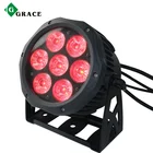Light Led Par Led Light For Party 7*12w 6in1 Ip65 Led Mini Par Can