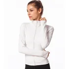 Jacket Woman Activewear Oem Compression Zipper Sweat Outfits Jacket Women Gym Jacket Sweatshirt Zipper Hoodie