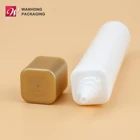 Cream Makeup Base Dia 22mm Square Shape Squeeze Tube With Long Nozzle Tip For Concealer BB Cream Makeup Base