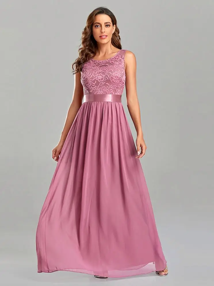 2023 spring new arrival women appeal bridesmaid long dress blush pink bridesmaids dresses