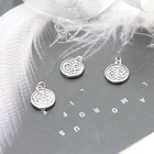Celtic Silver Celtic Celtic Antique Silver Zinc Alloy Charm For DIY Jewelry Making 15mm