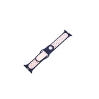 Silicone Wrist Watch Band Strap 44mm Watch Black Band Silicone Strap For IWatch 4/5/6 Series