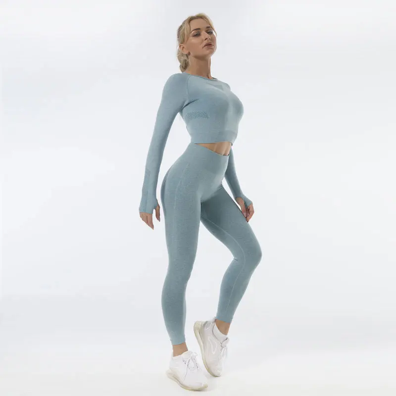 ulucky wait 2019 High Waist Casual Tight-Fitting Sports Stitching Ladies Fitness Yoga Pants