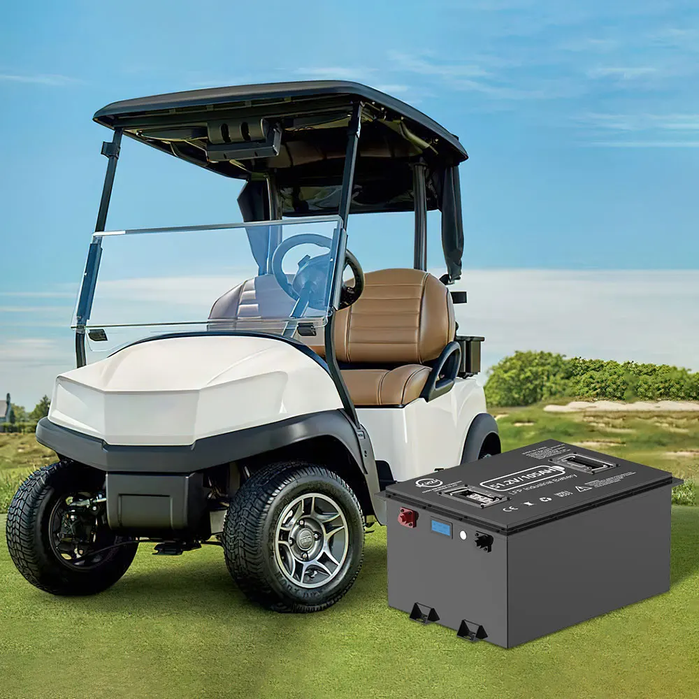 Keheng 51 2v 105ah Electric Golf Cart Lifepo4 Batterie 36v 48v 72v