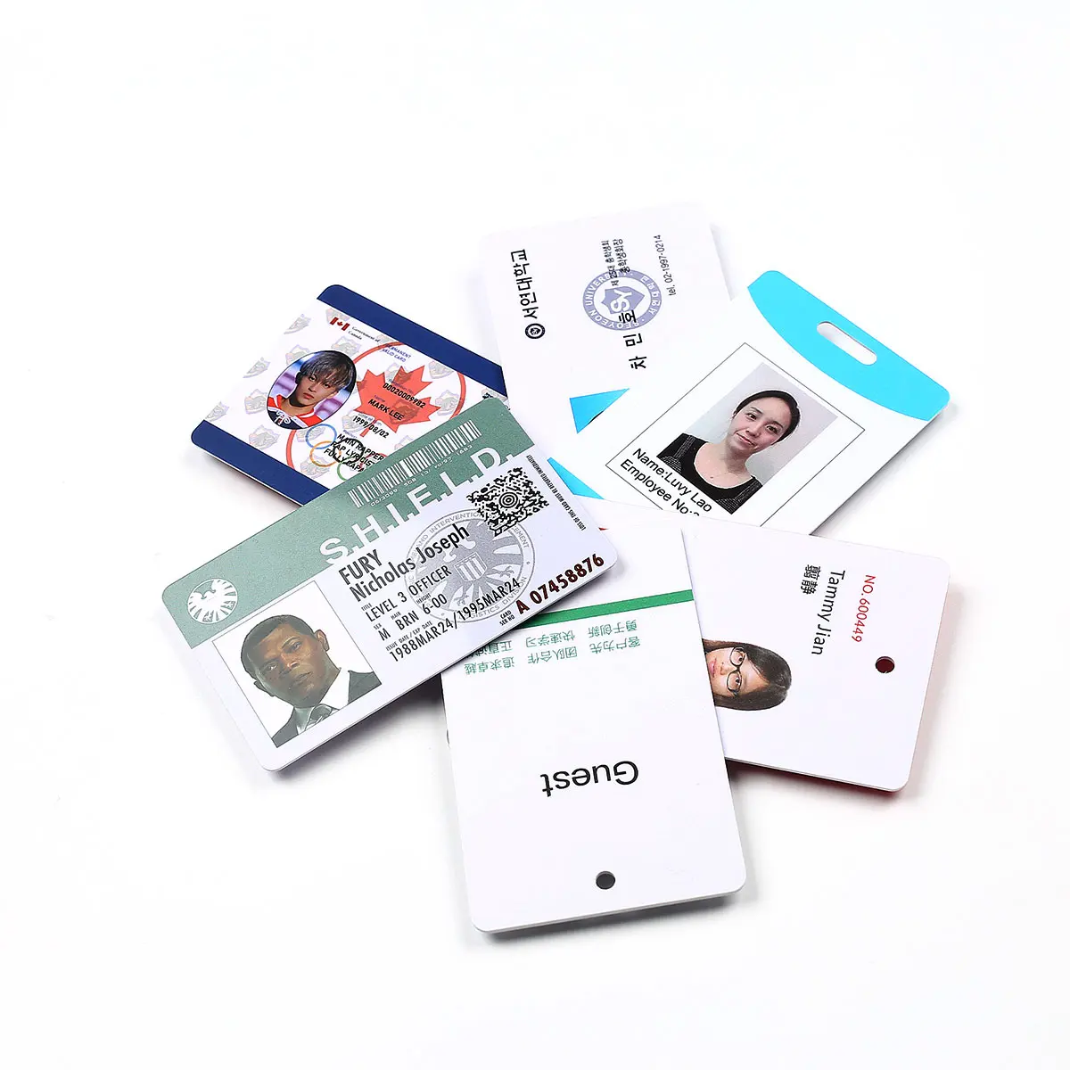 Id Card Paper Size
