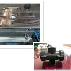 Plastic Mold Mould Professional Plastic Mold Innovative Plastic Cavity Mold PP Collapsible Female Tee Mould