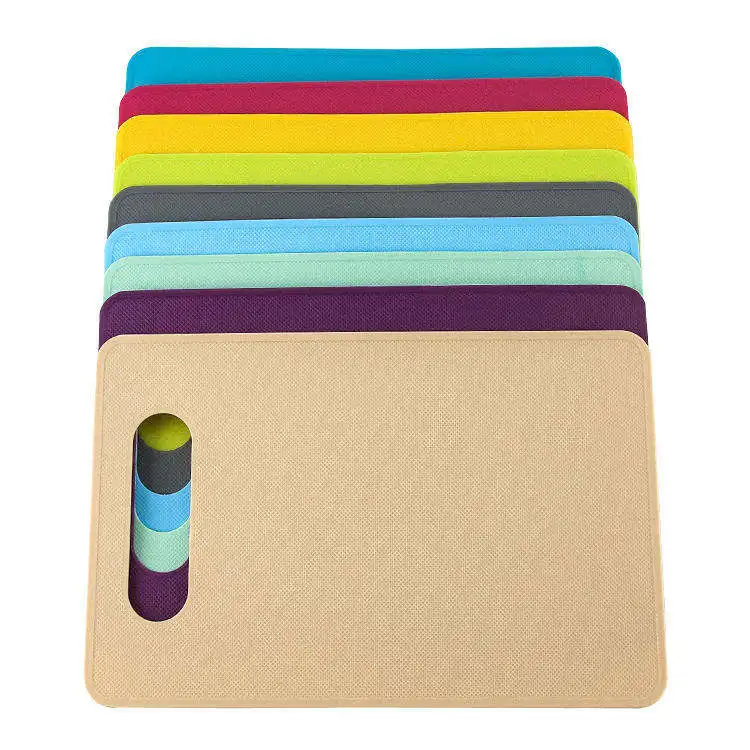 Portable Kitchen Cutting Board Household  Double-Sided Chopping Board Camping Vegetable Fruit Cutting Board