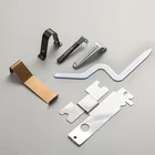 Clip Spring OEM Custom Made Shape Sheet Metal Stamping Part Stainless Steel SS302 Small Flat Leaf SS Spring Clip