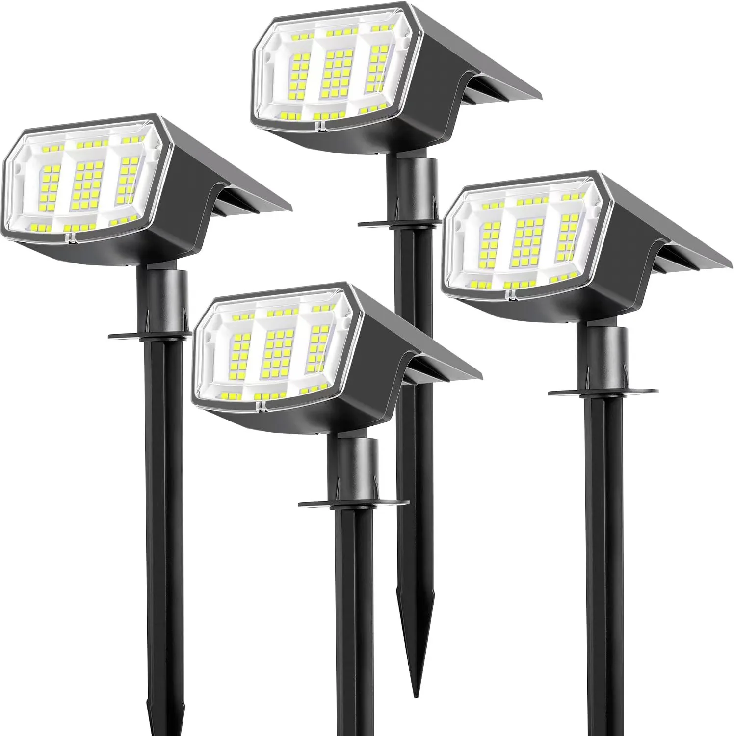 Simple beautiful cable-free landscape lighting project solar garden light