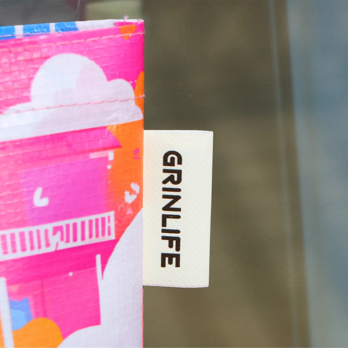 Durable custom pp reusable tote shopping bag dream land laminated woven plastic bag for supermarket use Durable custom pp reusable tote shopping bag dream land laminated woven plastic bag for supermarket use