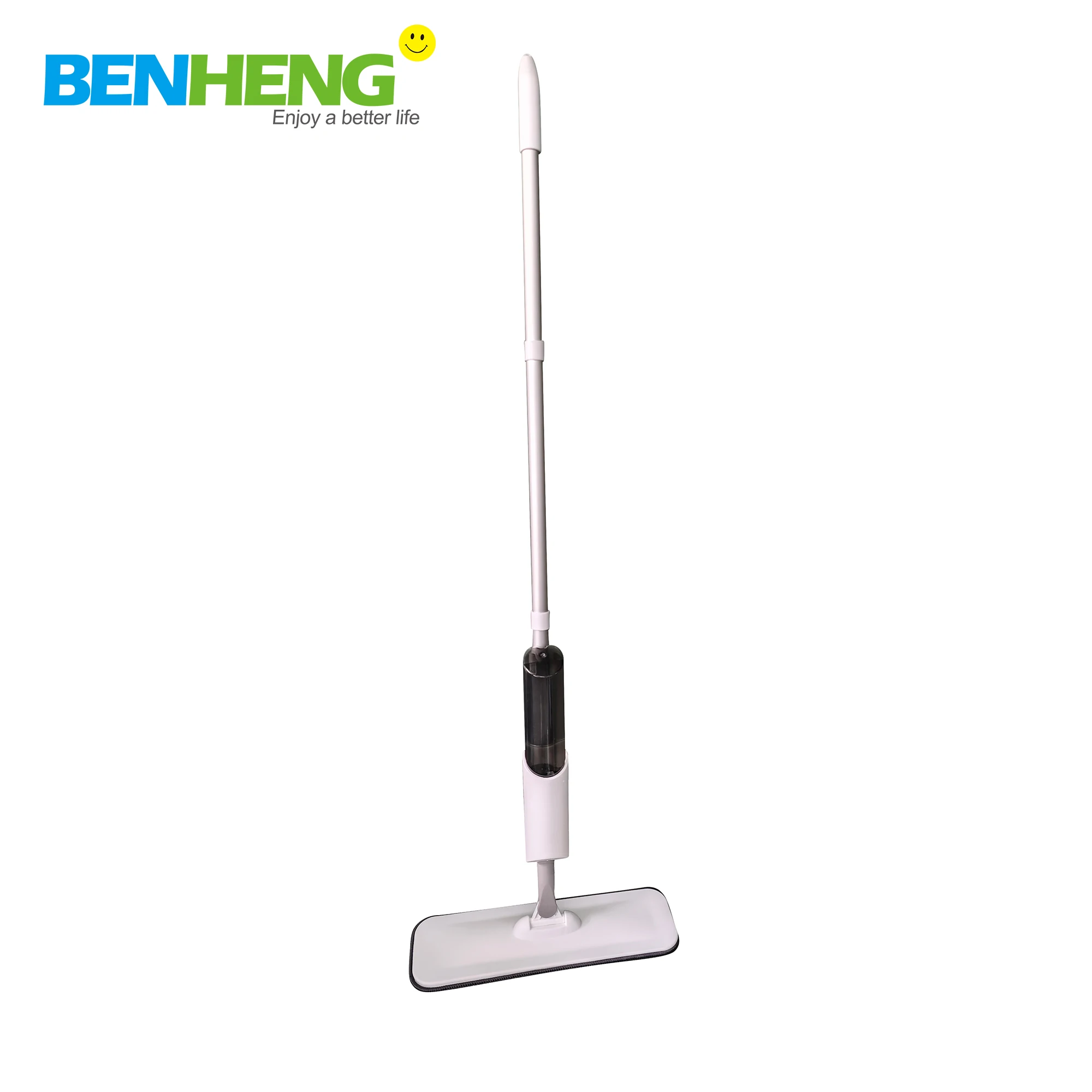 360 Aluminum Spray Mop with Refillable Bottle and Washable Microfiber Pad Dry and Wet Three-section Rod Mops for Floor Cleaning