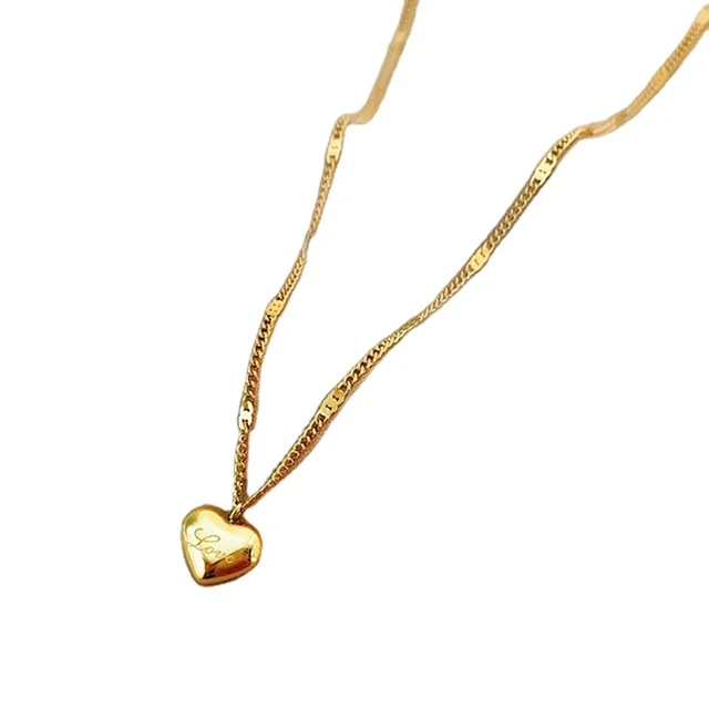 2024 New Product 18K Gold Titanium Stainless steel Women Botanical Pendant Fashion Jewelry Necklaces Supplier
