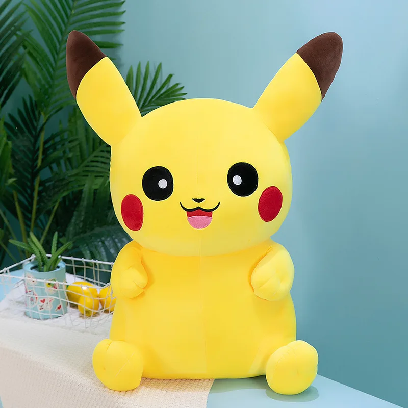Cartoon Anime Plush Pillow Dolls Pokemoned Pikachu Squirtle Charmander Kawaii Plush Toys Grab Dolls For gifts