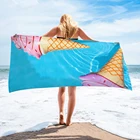 Square Beach Microfibe Free Quick Dry Sublimation Square Towel Custom Printing Beach Towels