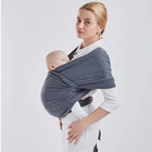 Carrier Ergonomic Portable 360 All-position Front And Back Travel Walk Wrap Cloth Baby Sling Carrier