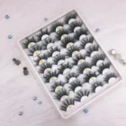 5D wholesale vendor bulk mink eyelashes and eyelash tweezers