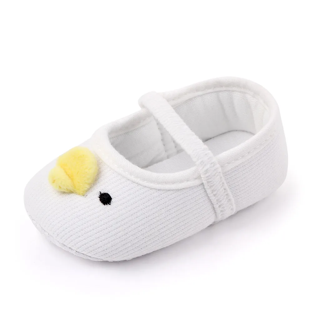 New Baby Solid Color Elastic Cute Cartoon Duck Soft Soled Comfortable Infants Toddler Shoes manufacture
