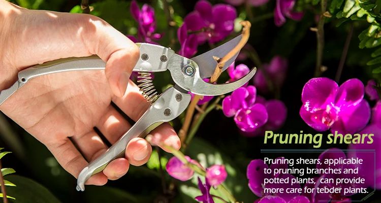 7 Inch Bypass Pruners - High Quality Japanese SK5 Steel