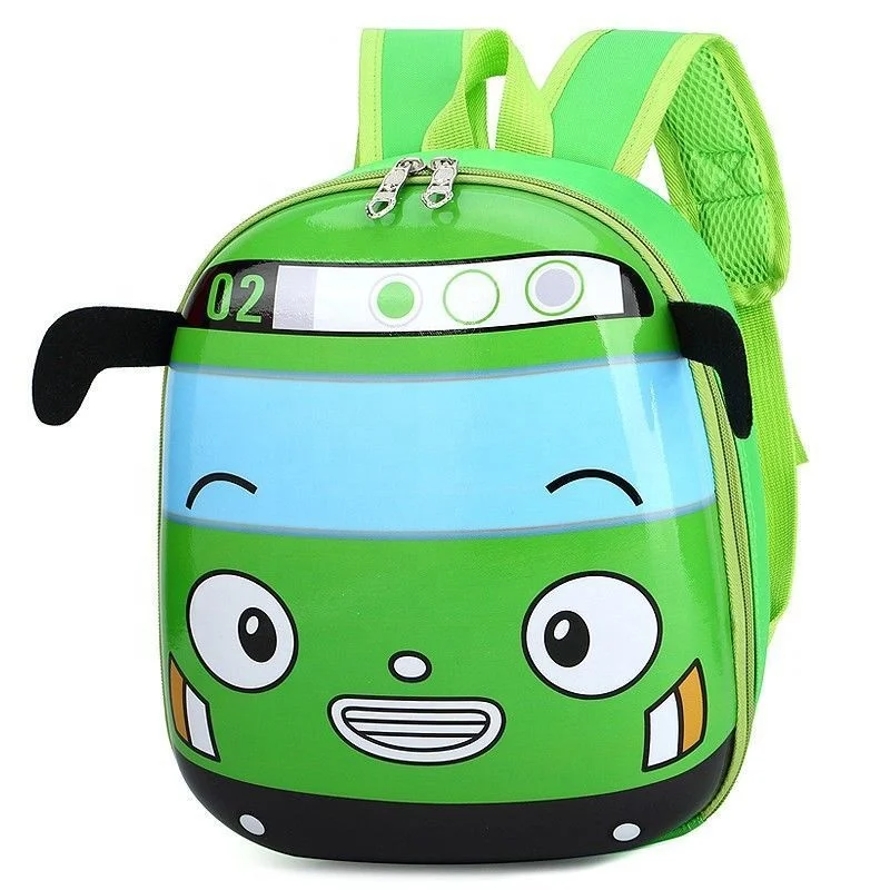 Amiqi QC401-02 Wholesale Kindergarten Backpack New Design Children Cartoon School Bag