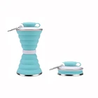Sports Eco Friendly Portable Travel Folding Sports Water Bottles Foldable Collapsible Silicon Bottle