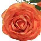 Pink Wholesale Red Rose Pink Bule Flower Bunches Artificial Rose High Quality Real Touch Silk Flowers