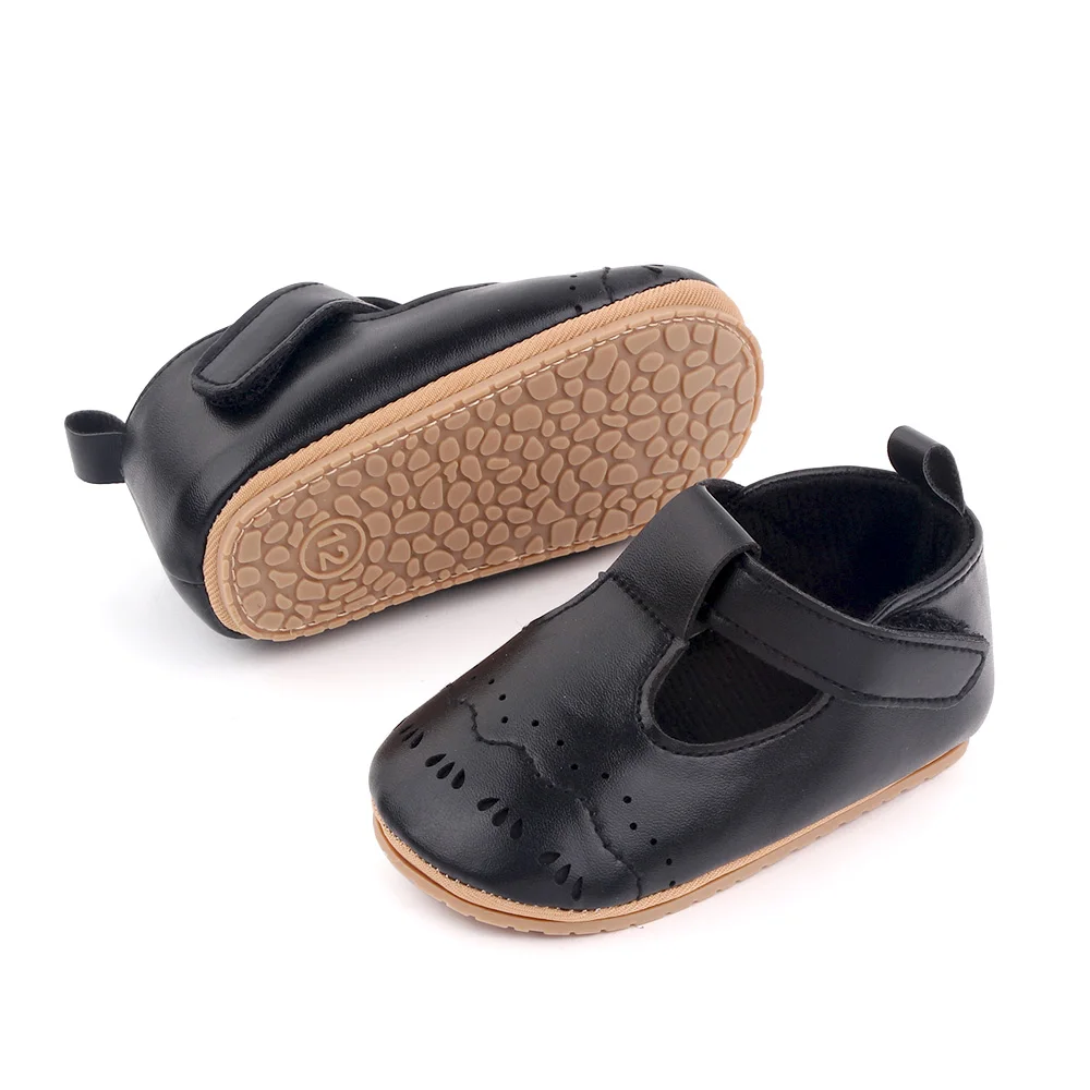 Spring and Summer Infants Hollow-out Polka Dot Soft Sole Non-slip Baby Girls Simple Toddler Sandals supplier