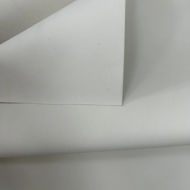 Oilprood White NBR Nitrile Rubber Fabric for Industrial Apron