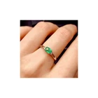 Stone Engagement Ring Top Sale Guaranteed Quality Stone Green Emerald Engagement Ring