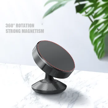 LDNIO MG09 360 Degree Rotation Sfer Navigation Material Strong Magnetism Mini Size Magnetic Car Phone Holder