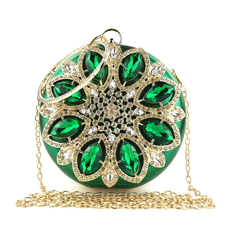 Round Clutches Bags & Purses Handbags Clutches & Evening Bags 