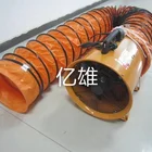Pressure Air Pvc Pvc High Negative Pressure Air Duct PVC Ventilation Duct For Delivery And Suction