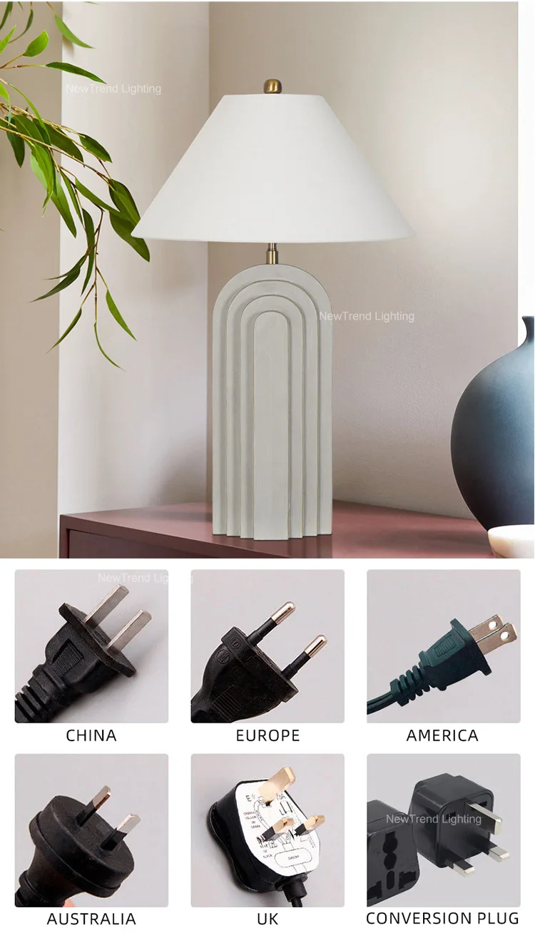 tr0027 nature style indoor decoration indoor decoration restaurant hotel room bedroom led resin table lamp-3